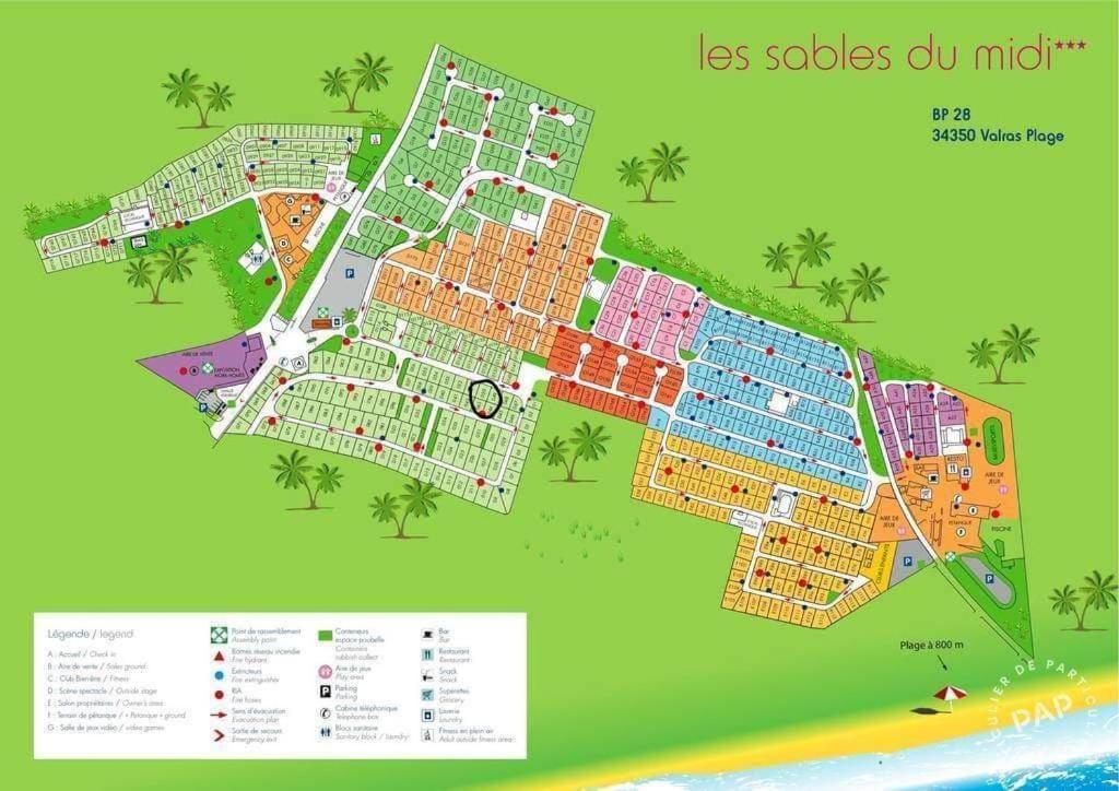 Camping Mobil'home Valras-Plage